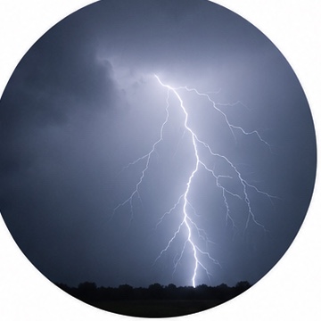 Lightning screensaver